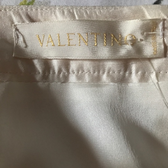 SOLD🎈🎈🎈🎈🎈🎈🎈🎈🎈🎈Valentino Skirt,New With Tags,Size 2,Cream,A-line - Picture 6 of 14